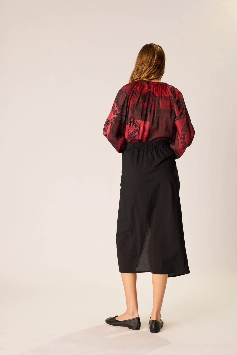 BLACK FLAT COTTON