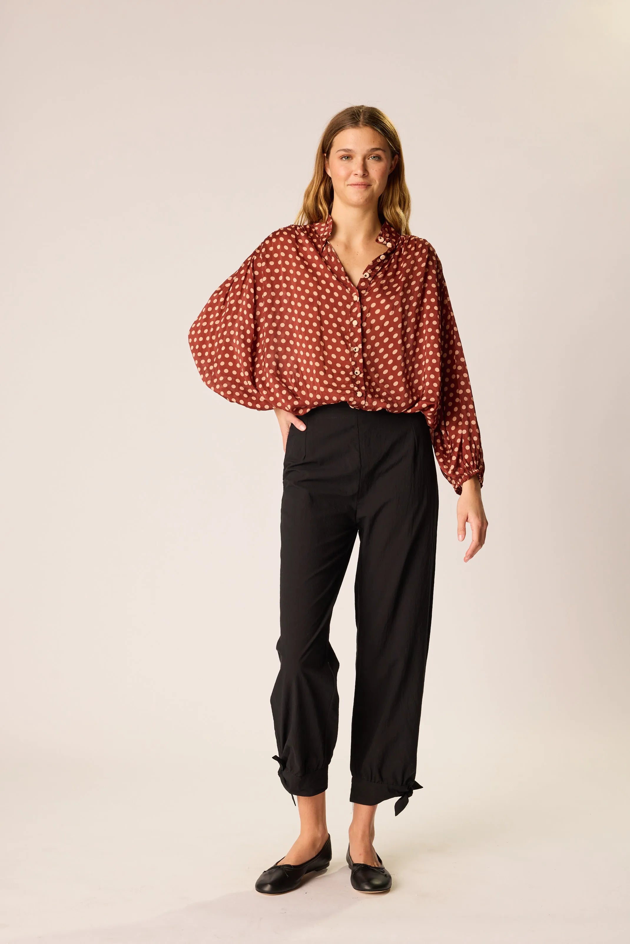 BLACK FLAT COTTON