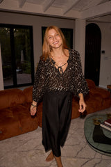 METALLIC CHIFFON